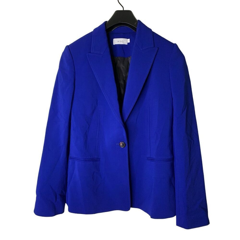 ALC blazer jacket blue women's size 4